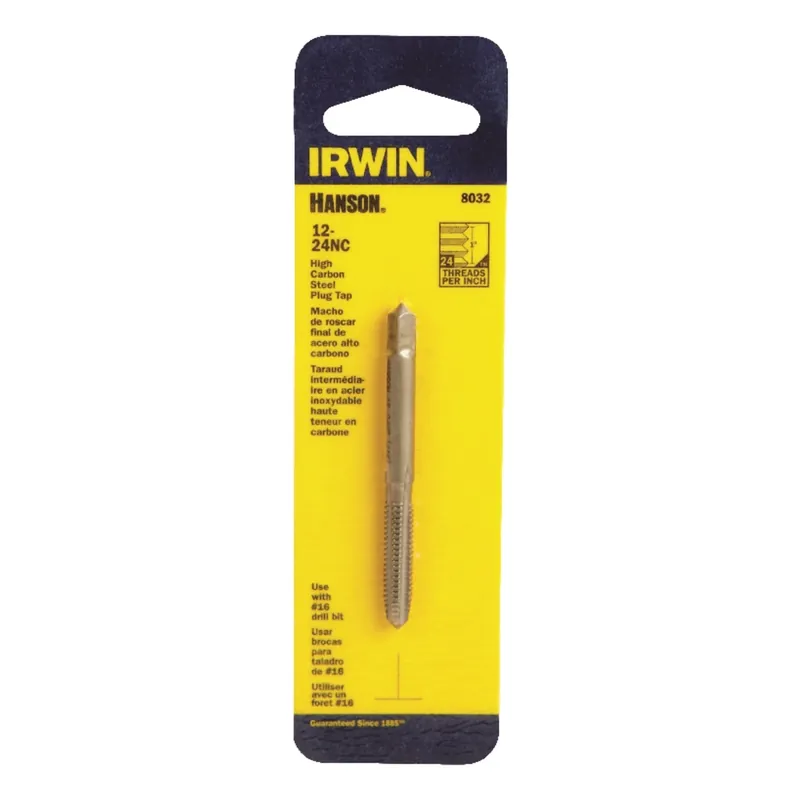 Machine Screw Tap, National Course Thread, 12 X 24
