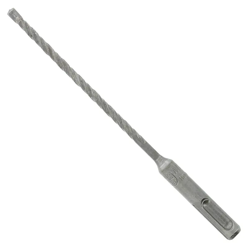 3/16 In. X 6 In. L Carbide Tipped 2-cutter Hammer Drill Bit Sds-plus Shank 1 Pk