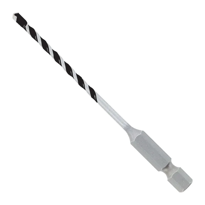 1/8 In. X 3 In. L Multi-material Carbide Tipped Hammer Drill Bit Hex Shank 1 Pk