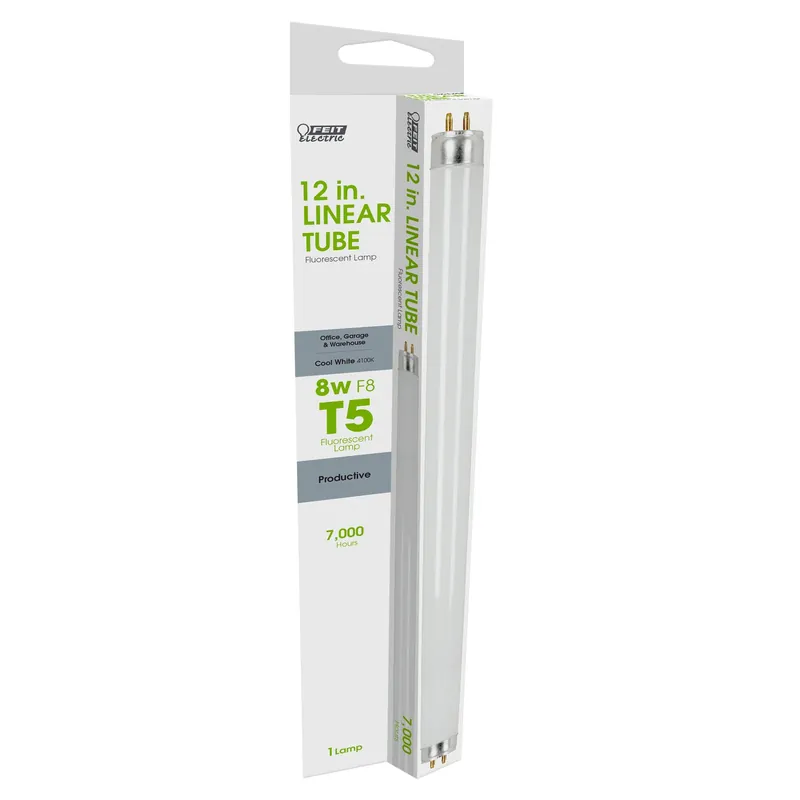 Legacy Bulbs 8 W T5 0.63 In. D X 12 In. L Fluorescent Bulb Cool White Linear 4100 K 1 Pk