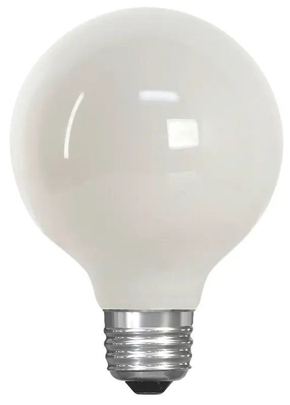 G25 E26 (medium) Led Bulb Soft White 40 Watt Equivalence 1 Pk