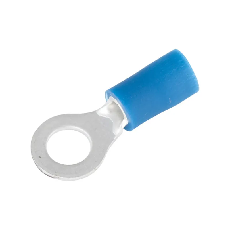 16 Awg Insulated Ring Terminal Blue 15 Pk