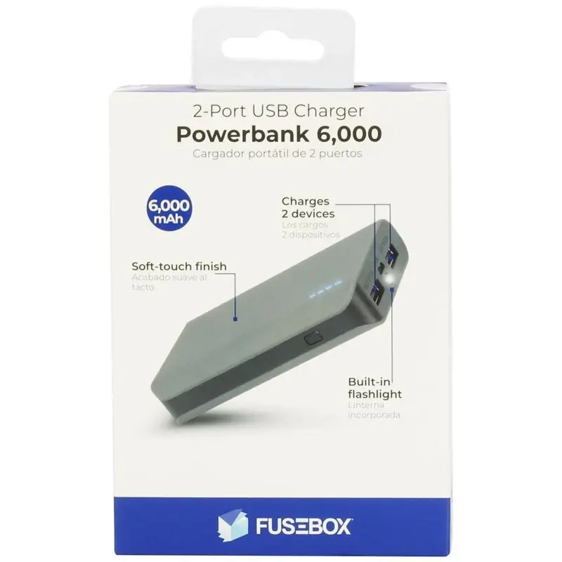 Power Bank 6000 Mah 1 Pk