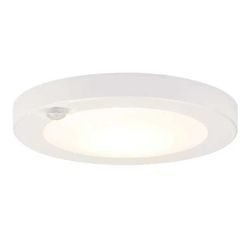 1 In. H X 5.75 In. W X 5.75 In. L Frost White Led Ceiling Light Fixture