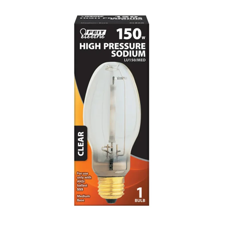 150 W Ed17 Hid Bulb 16000 Lm Soft White High Pressure Sodium 1 Pk