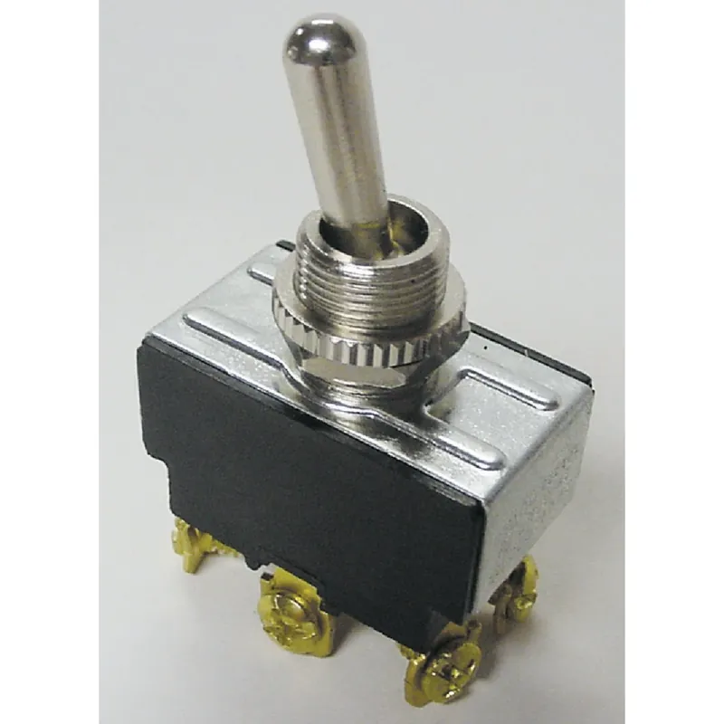 20 Amps Double Pole Toggle Switch Silver 1 Pk