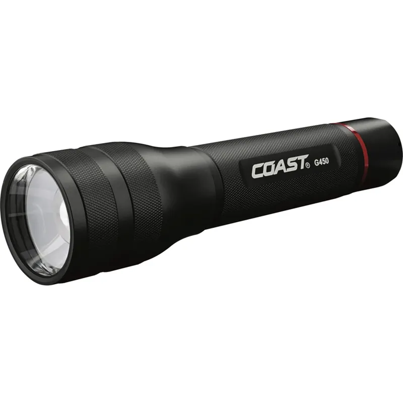 G450 Led Focusing Flashlight, Weatherproof Polymer Case, 1400 Lumen