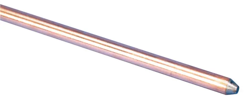 3/8 In. Copper-bonded Steel Ground Rod 1 Pk