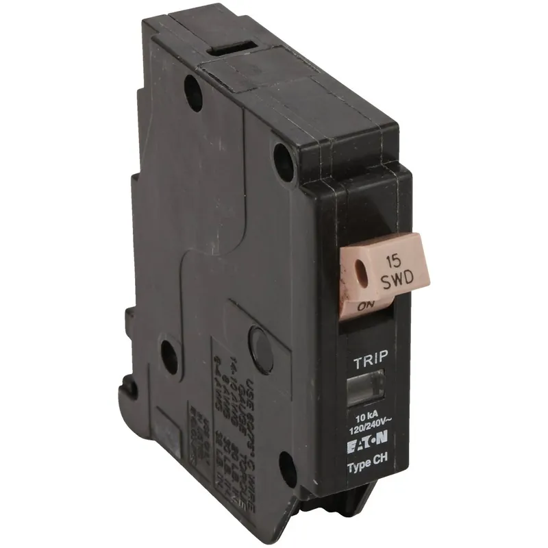 Cutler Hammer Single-pole Circuit Breaker, 15a