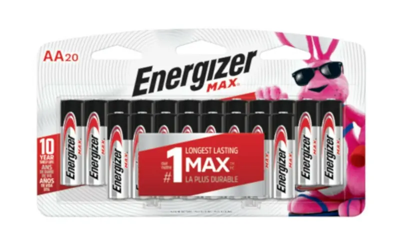 Max Aa Alkaline Batteries 20 Pk Carded