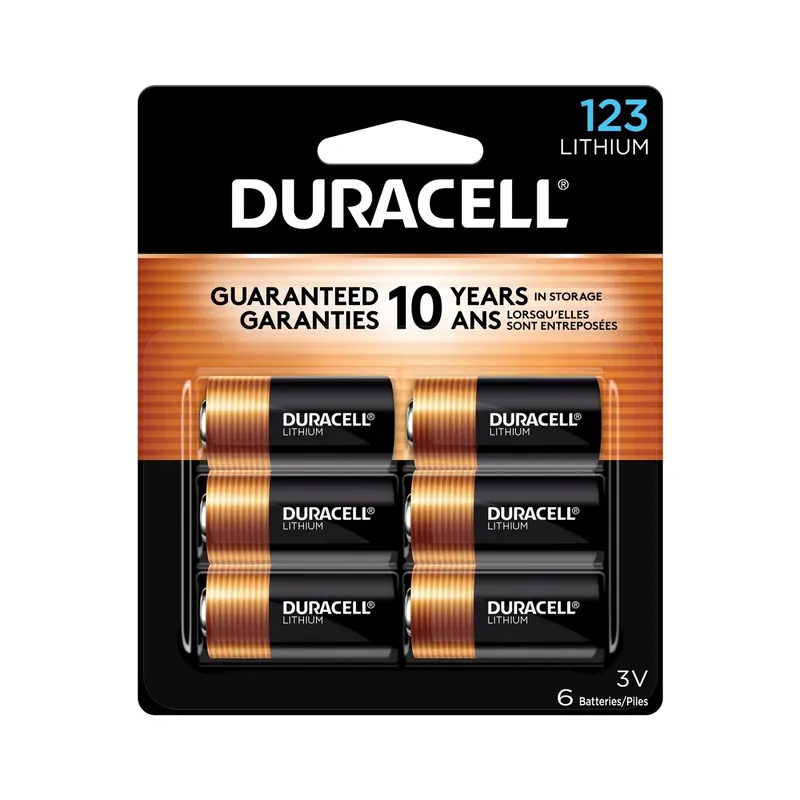 Lithium 123 3 V Battery 035755 6 Pk