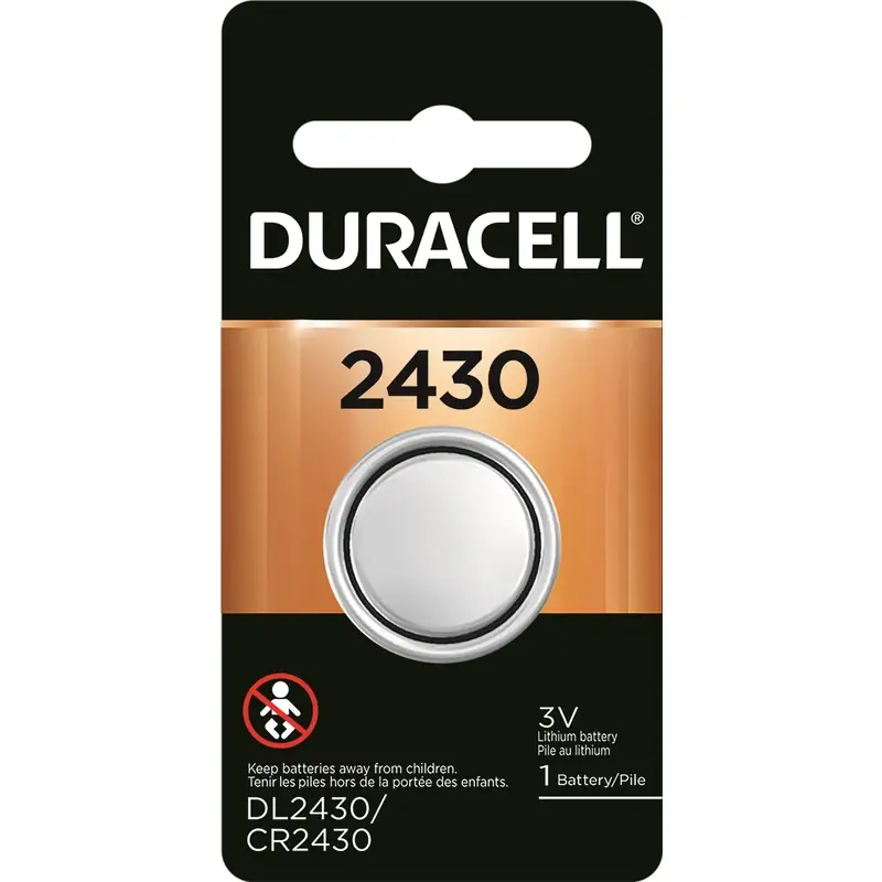 Lithium Coin 2430 3 V 285 Mah Medical Battery 1 Pk