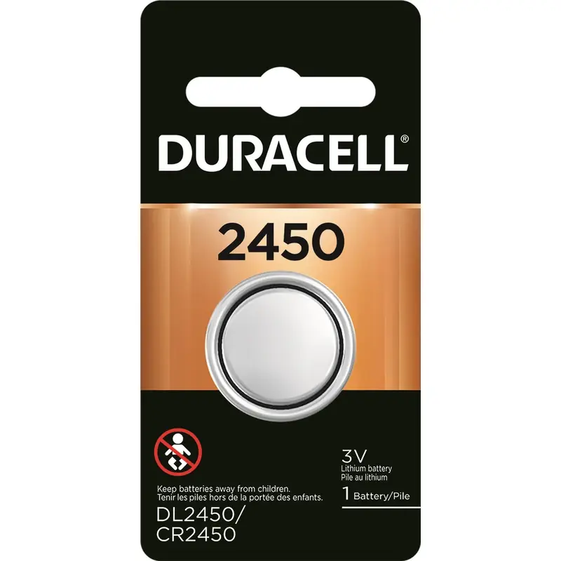 Lithium Coin 2450 3 V 600 Mah Medical Battery 1 Pk