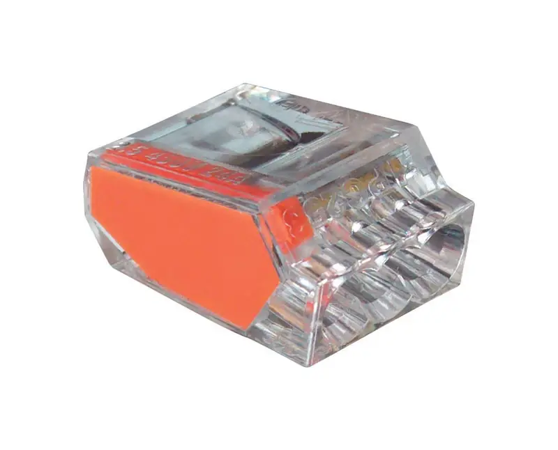 Pushgard No. 22-12 Awg Copper Wire Wire Connector Orange 10 Pk