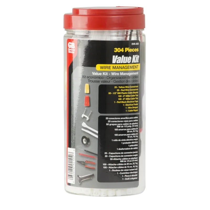 Wire Management Electrical Kit 304 Pk