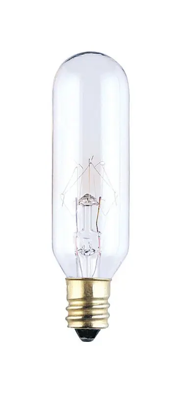 25 W T6 Specialty Incandescent Bulb E12 (candelabra) White 1 Pk