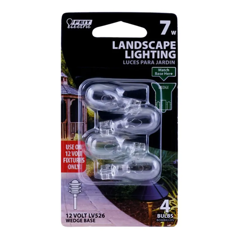 7 W T5 Landscape And Low Voltage Incandescent Bulb Wedge Soft White 4 Pk