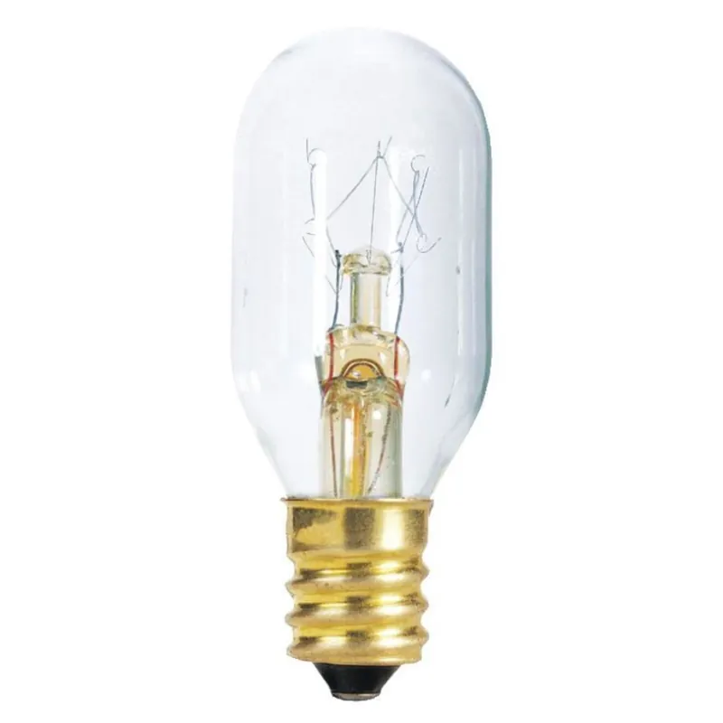 15 W T7 Specialty Incandescent Bulb E12 (candelabra) Warm White 1 Pk