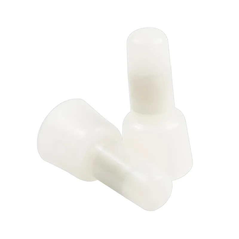 22-10 Ga. Insulated Wire Pigtail Crimp Connector White 10 Pk