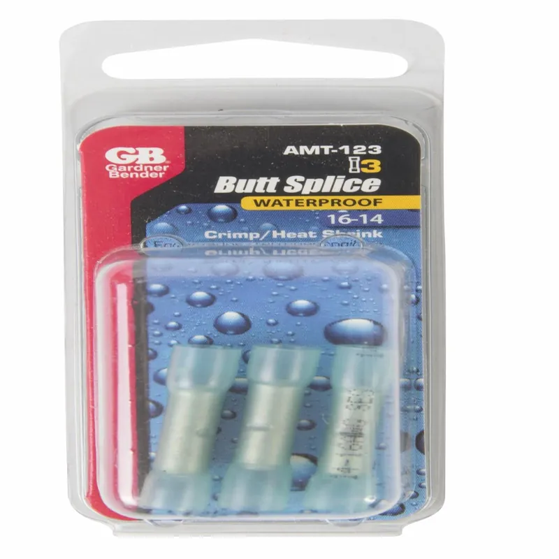 Xtreme 16-14 Ga. Insulated Wire Butt Splice Blue 3 Pk