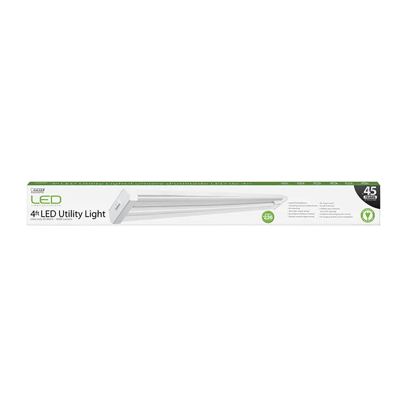 Led Utility Light, 45-watts, 4-ft.