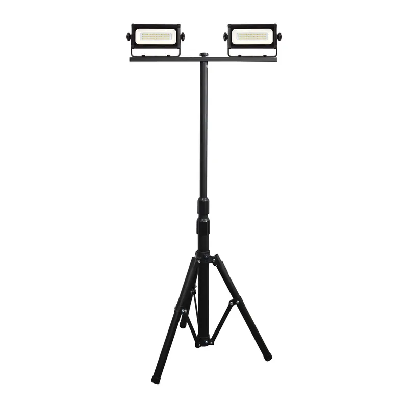 6000 Lumen Led Corded Tripod Work Light - Model Hx-wl6000dt