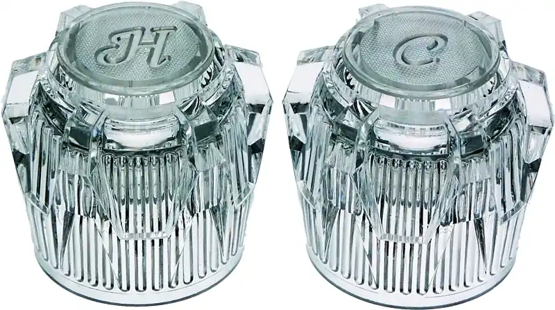 For Phoenix Clear Sink And Tub And Shower Faucet Handles