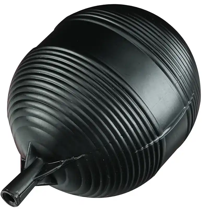 Universal Black Plastic Tank Float Ball 5 In. H X 4 In. L