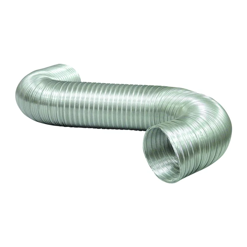Jordan 8 Ft. L X 3 In. D Silver Aluminum Semi-rigid Vent Duct