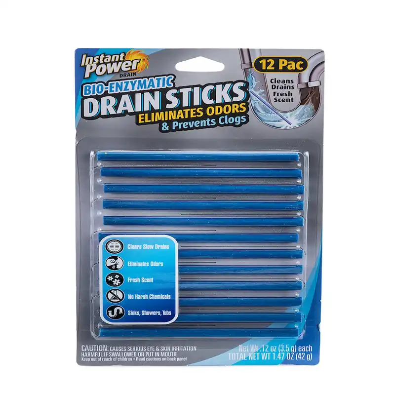 Stick Enzymatic Drain Opener 12 Pk