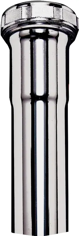 1.5 In. Diameter X 6 In. Length Brass Extension Tube - Slip Joint Connection