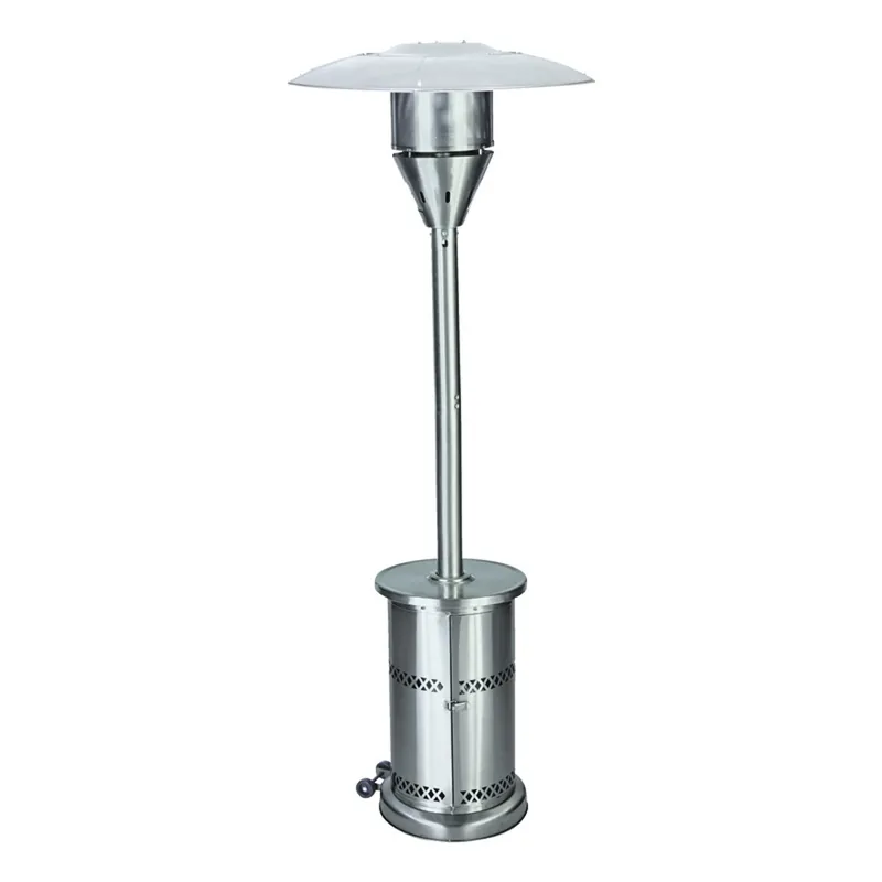 48000 Btu Stainless Steel Freestanding Patio Heater 87-3/4 In. H