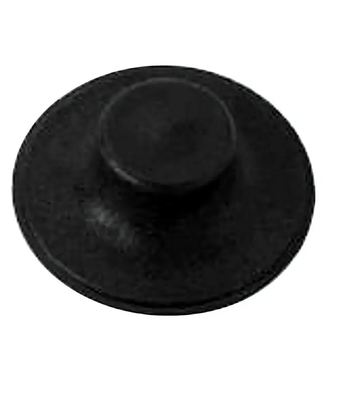 Black Garbage Disposal Stopper - Universal Fit Durable Rubber Construction