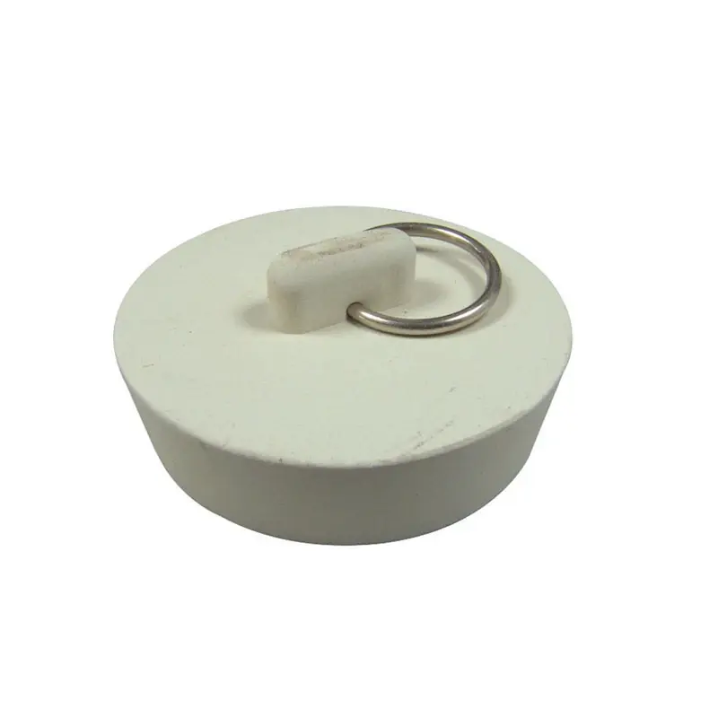 1-7/8 In. White Rubber Sink Stopper For Kitchen And Bathroom