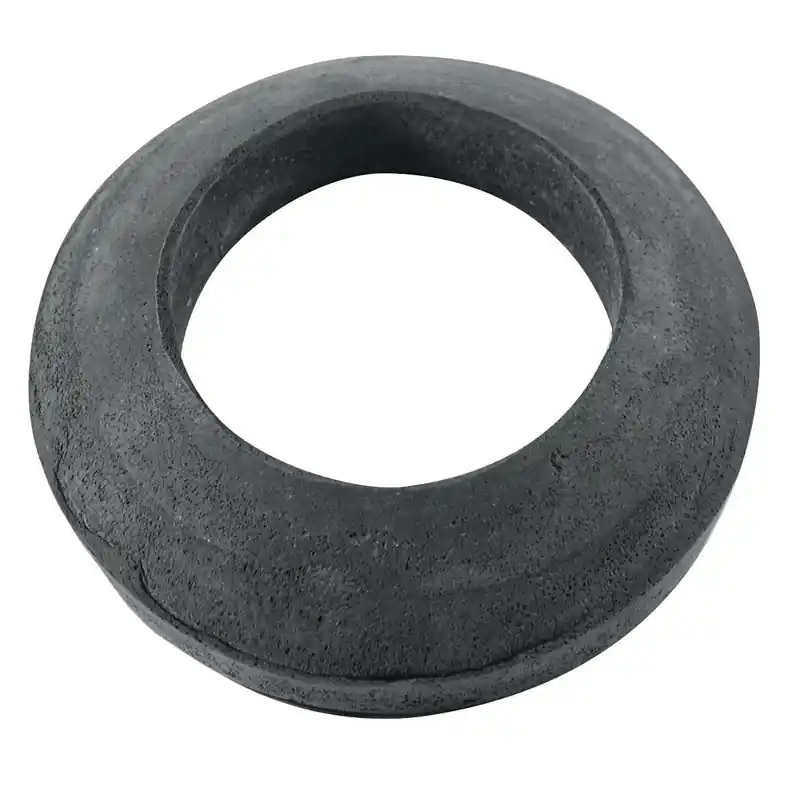 Closet Spud Gasket Black Rubber For Crane Toilets 2-1/8 In.