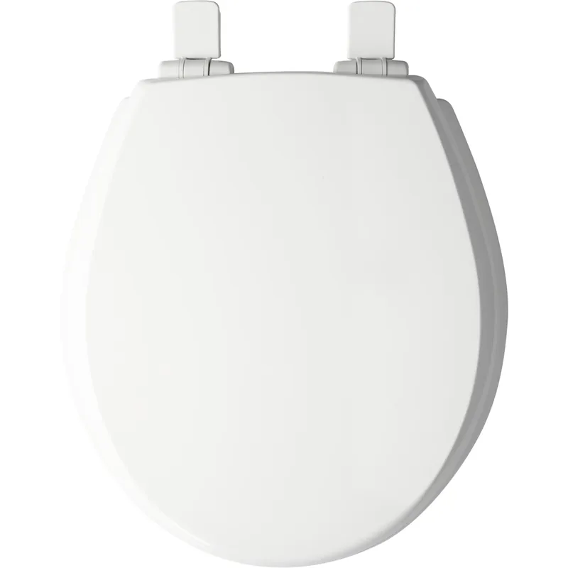 Toilet Seat, Whisper Close, Round, White