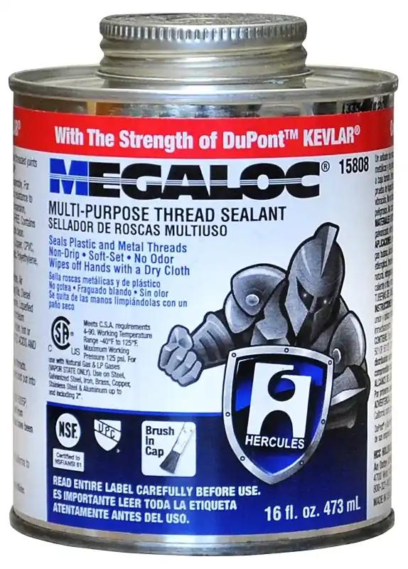 Megaloc Thread Sealant, 4 Oz.