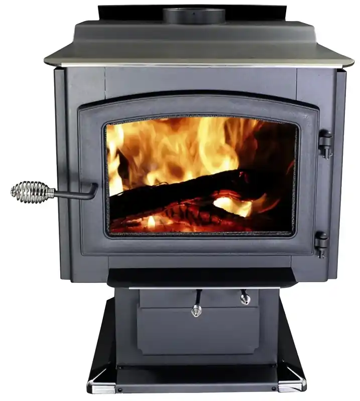 Hearth Aw3200e-p 3200 Sq. Ft. Epa Certified Large Wood Burning Stove With Blower