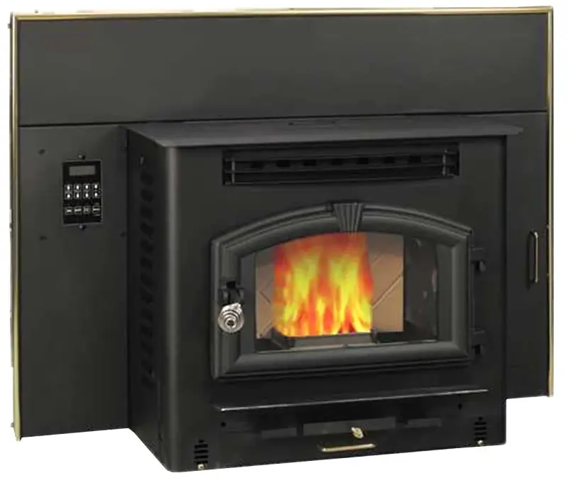 44.25 In. Multi-fuel Fireplace Insert For 2000 Sq. Ft. Heating - Model 6041i