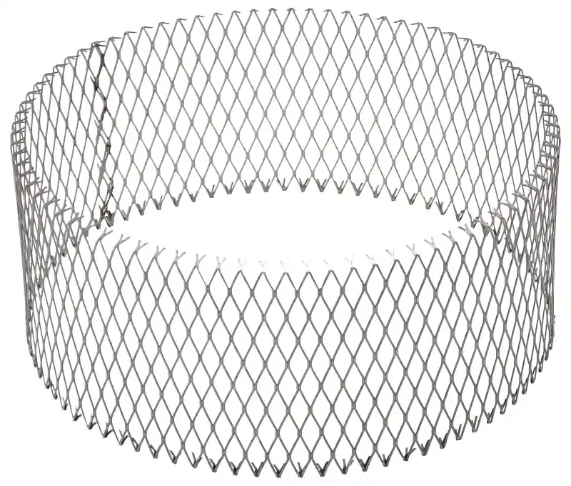 Silver Stainless Steel Spark Arrester 8 Inch For Round Chimney Tops