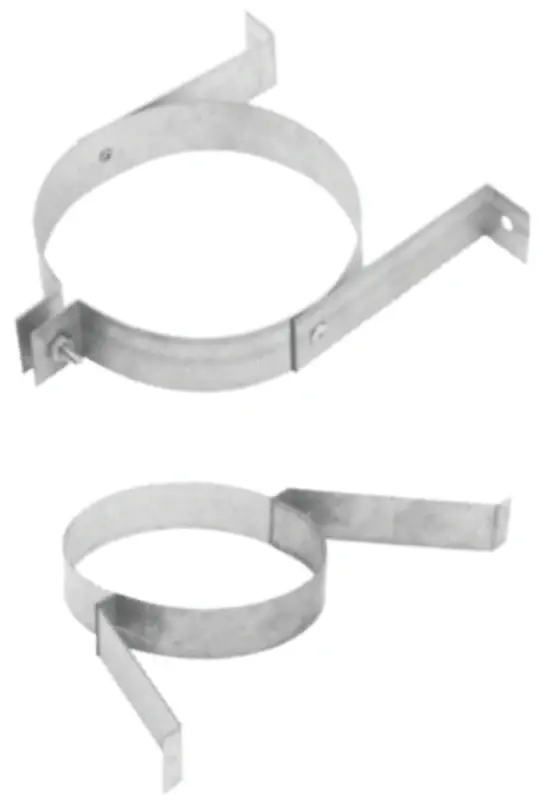 7186364 6 Inch Hanger Vent Pipe For Chimney Support