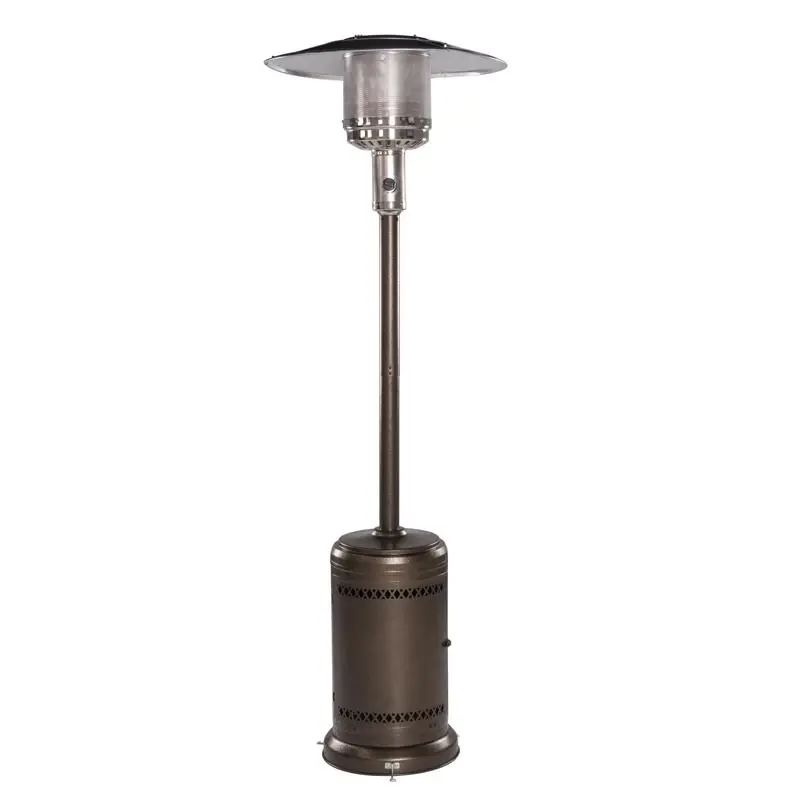 46000 Btu Propane Steel Freestanding Patio Heater 250 Sq Ft