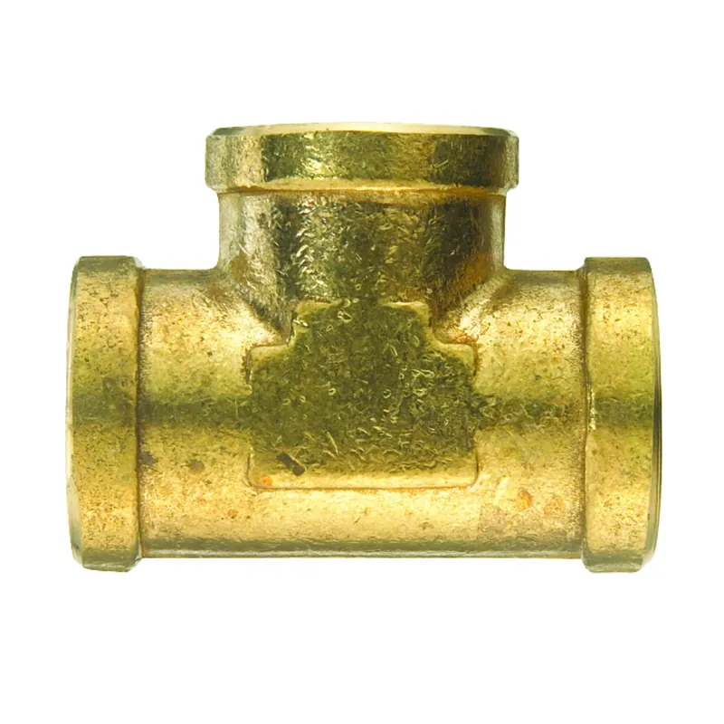 1/2 In. Fpt X 1/2 In. Fpt Brass Tee - Durable Plumbing Solution