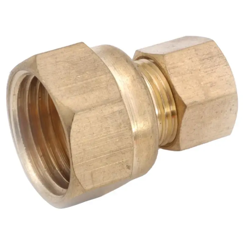 1/4 In. Compression X 1/4 In. D Fip Brass Compression Connector