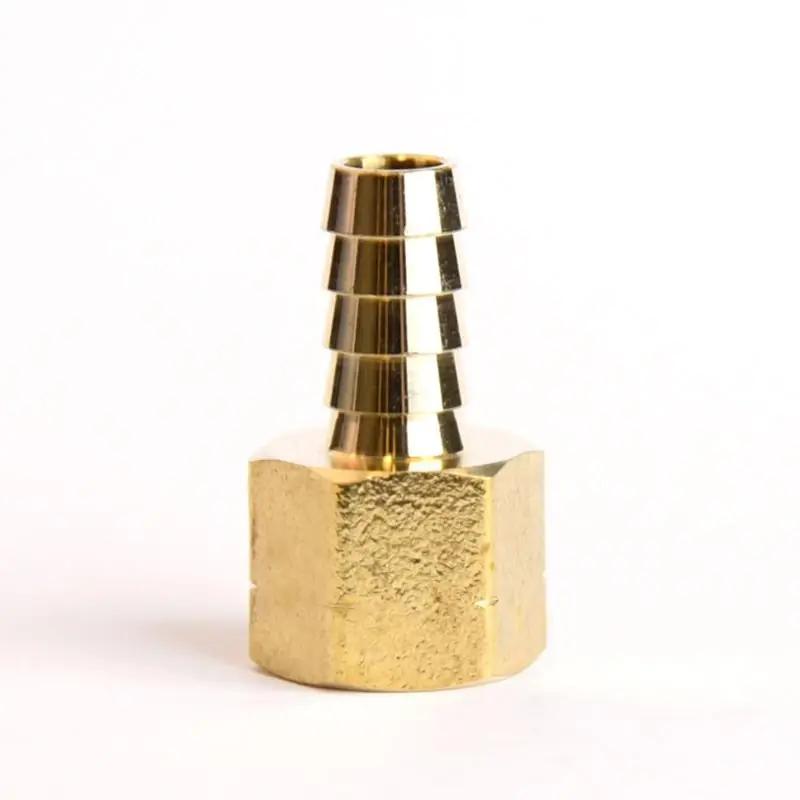 Brass 3/8 In. D X 3/8 In. D Adapter 1 Pk