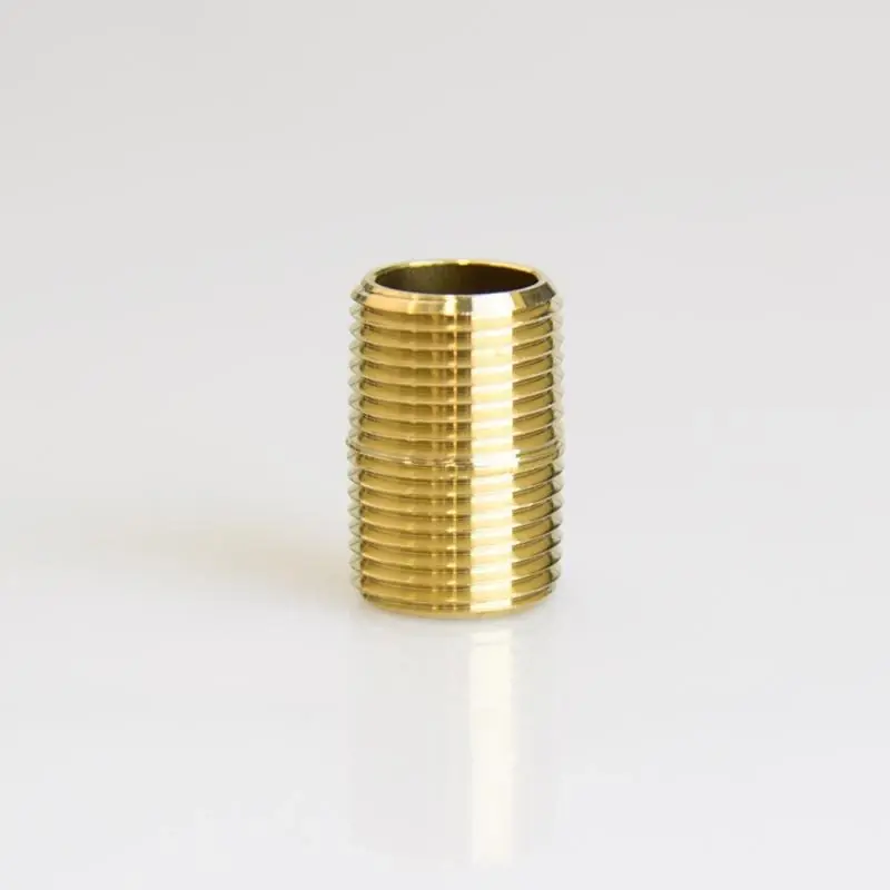 3/8 Inch Mpt Brass Close Nipple For Plumbing - Model 6jc126310701028