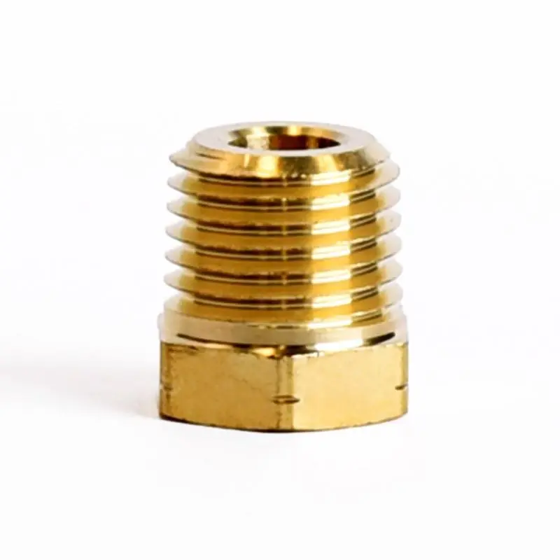 1/4 Inch Mpt Lead-free Brass Hex Head Plug For Plumbing Applications
