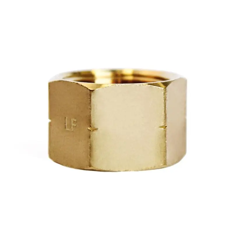 3/4 Inch Fpt Lead-free Brass Cap For Plumbing - Model 6jc120810701025