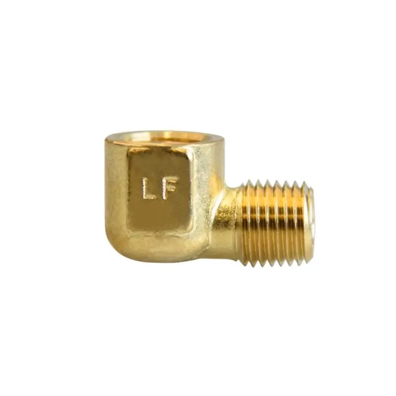 1/4 In. Fpt X 1/4 In. D Mpt Brass 90 Degree Street Elbow - Lead-free