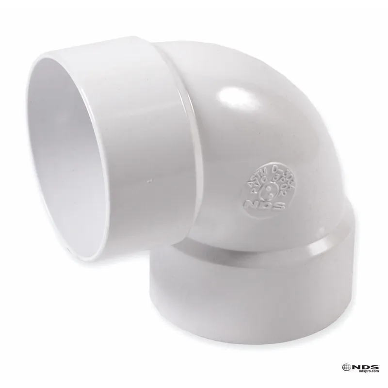 Schedule 35 3 In. Hub Each X 3 In. D Hub Pvc Elbow 1 Pk